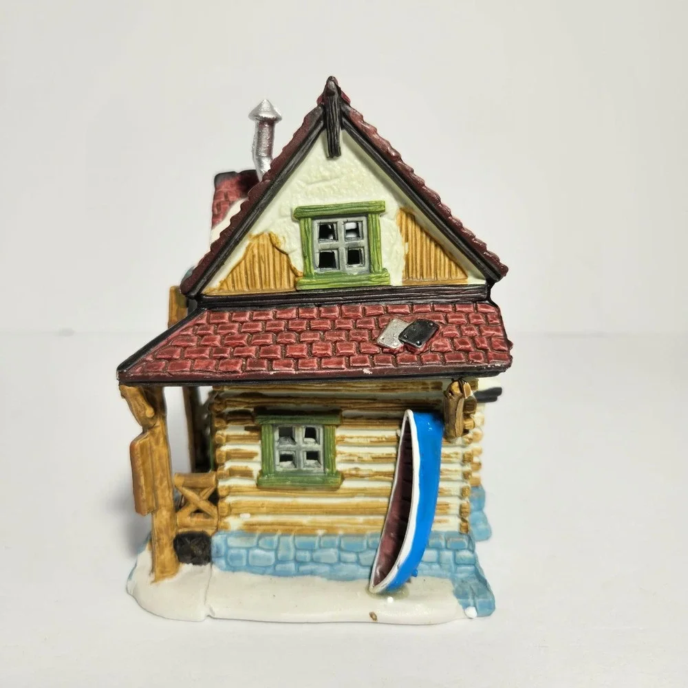Lemax Caddington Village Ron's Fish N' Tackle Lighted Building 15583 2001